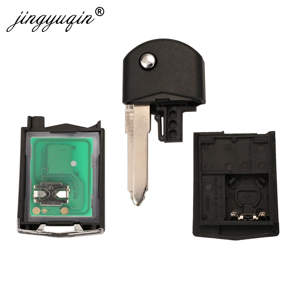 jingyuqin SKE126-01 2/3 Buttons Flip Car Remote Key for