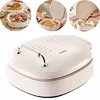 1400W Large Capacity Electric Baking Pan Home Double-sided Heating Pancake Machine Pie Pizza Bak Pan 3 Gear Adjust Grill Machine 1