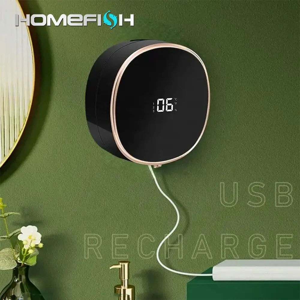 Soap Dispenser 280ml Touchless Motion Sensor 1200mah Wall-Mounted Liquid Washing Hand Device