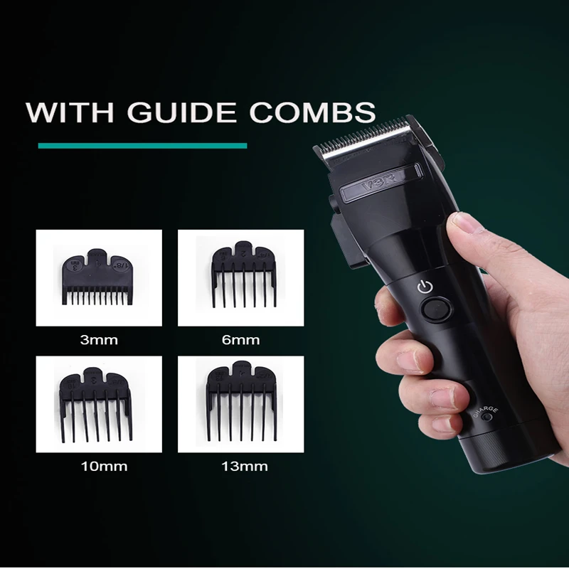 VGR 011 Hair Clipper Professional Personal Care Barber Electric Trimmer For Men Carbon Steel Head Low Noise Haircut VGR V011 3