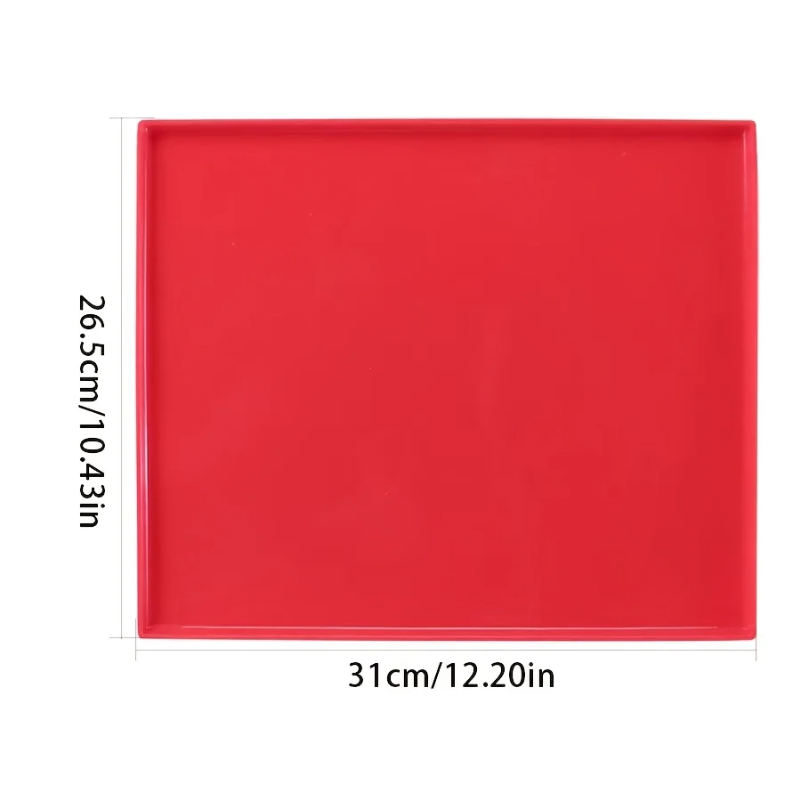 Premium Non-Stick Silicone Baking Mats with Edges - Easy to Clean, Perfect for Swiss Rolls, Pastries, and Cookies