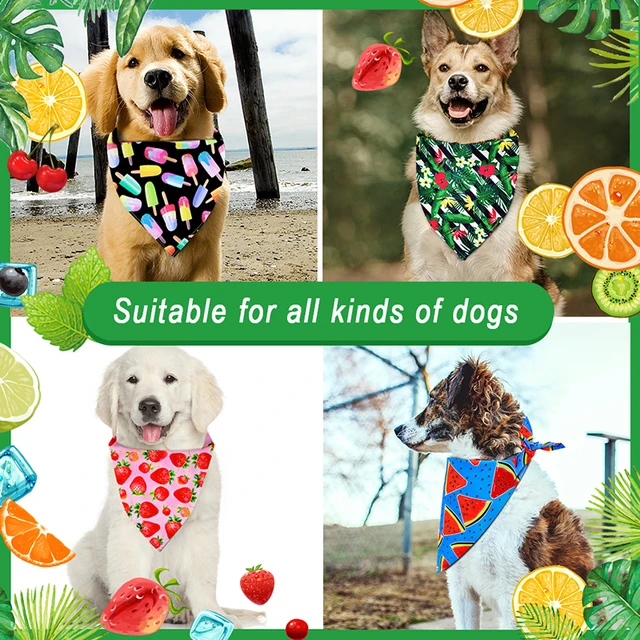 50pcs Dog bandana Dog Accessories Dog Scarf Summer Bandanas for Dogs Pet Dog  Bandana Bulk Pet Supplies For Samll Dog Cat Bibs - AliExpress
