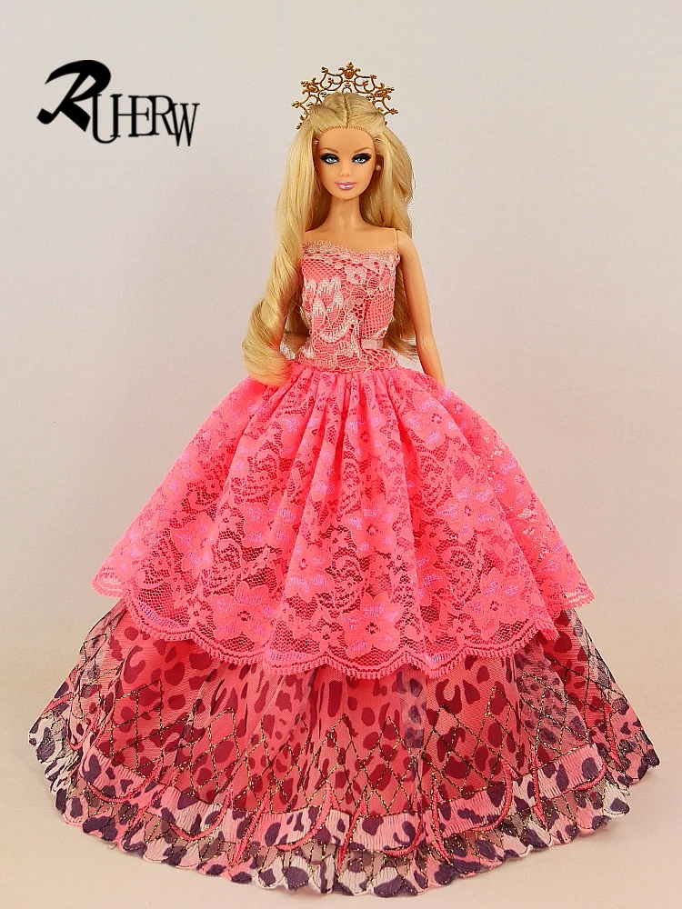 Wedding Dress Princess Gown For Barbie doll Doll accessories doll accessories,doll clothes,barbie doll clothes