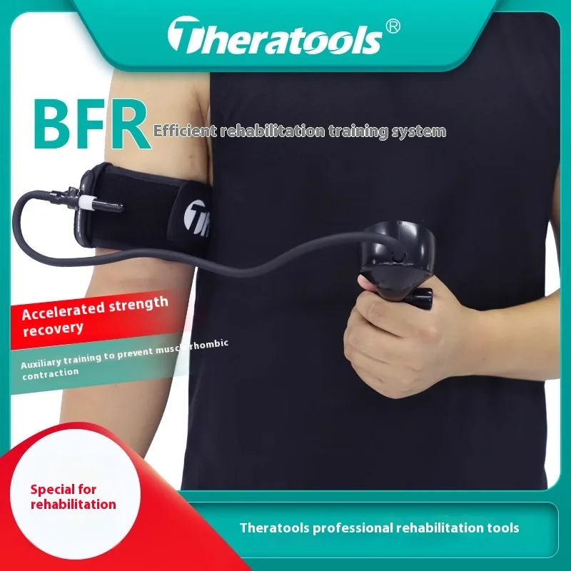 Blood Flow Restriction Tape Theratools BFR Training Tape Rehabilitation Blood Flow Restriction Taping Set Muscle Compression Exercise Thigh Booster