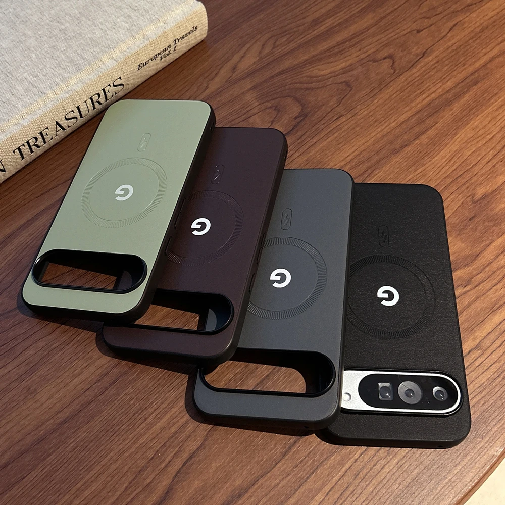 MagSafe Leather Matte Magnetic Wireless Charging Ultra Slim Phone Case