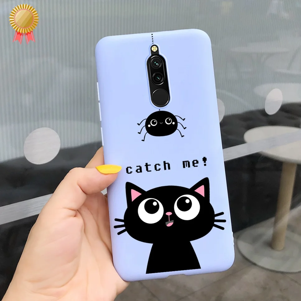 For Redmi 8 Case Redmi8 Cover Animal Cartoons Painted Soft Silicone Phone Case For Xiaomi Redmi 8 Hongmi 8 6.22 Case Fundas