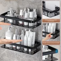 Drill - Free Storage Shelf  Effortless Installation Perfect for Adding Extra Storage in Bathroom Kitchen or Bedroom! Racks Ecoco 2