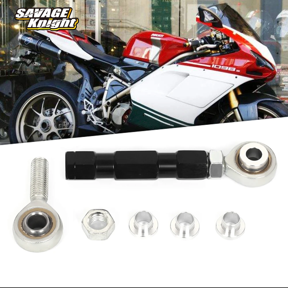 Collegamenti Di Abbassamento Posteriore Per Ducati 848 Evo 1098 1198 Streetfighte 1100 848 Accessori Moto Sospensione Kit Goccia Billet Inferiore