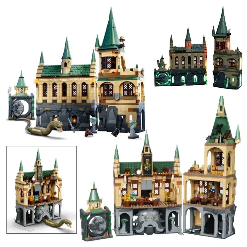 

NEW IN STOCK Compatible with 76389 1176PCS Chamber of Secrets Building Block Model Kit Self-locking Bricks Toys Christmas Gift