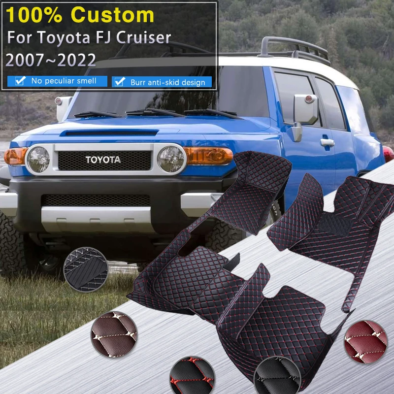 Car Mats For Toyota Fj Cruiser Xj10 20072022 Auto Durable Carpet Rugs