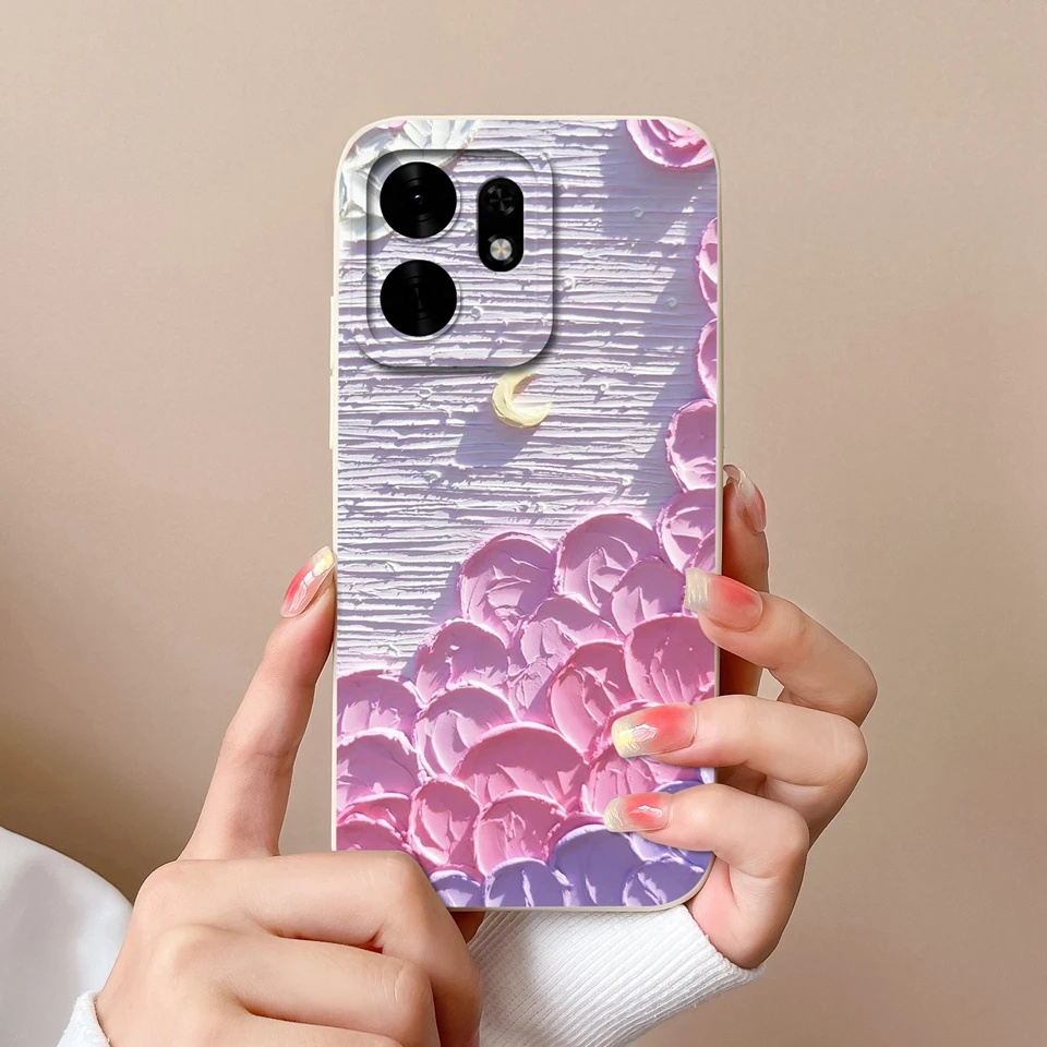 Cute Star Fashion Silicone Phone Case with Anti-Slip Durable Lens Protector