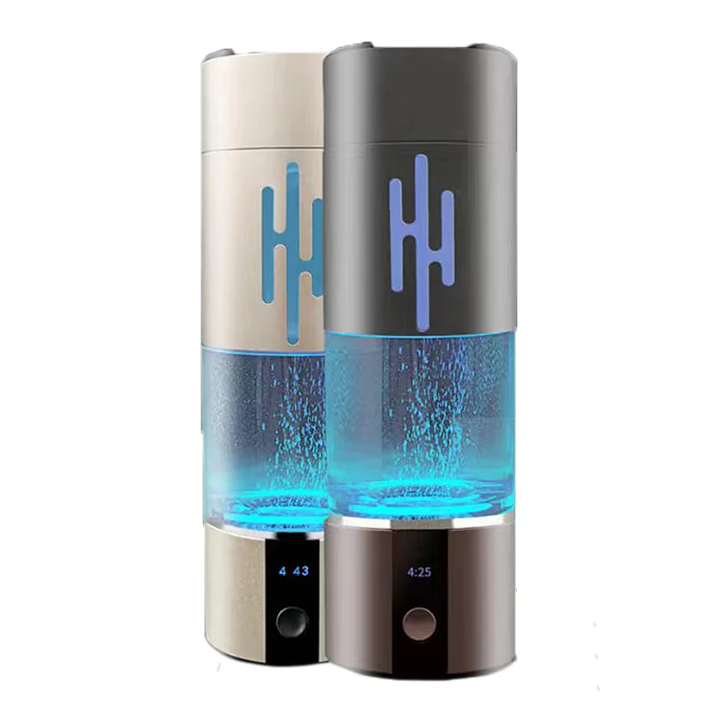 6000PPB h2 portable h2 rich hydrogen water bottle  rich hydrogen cup water generator