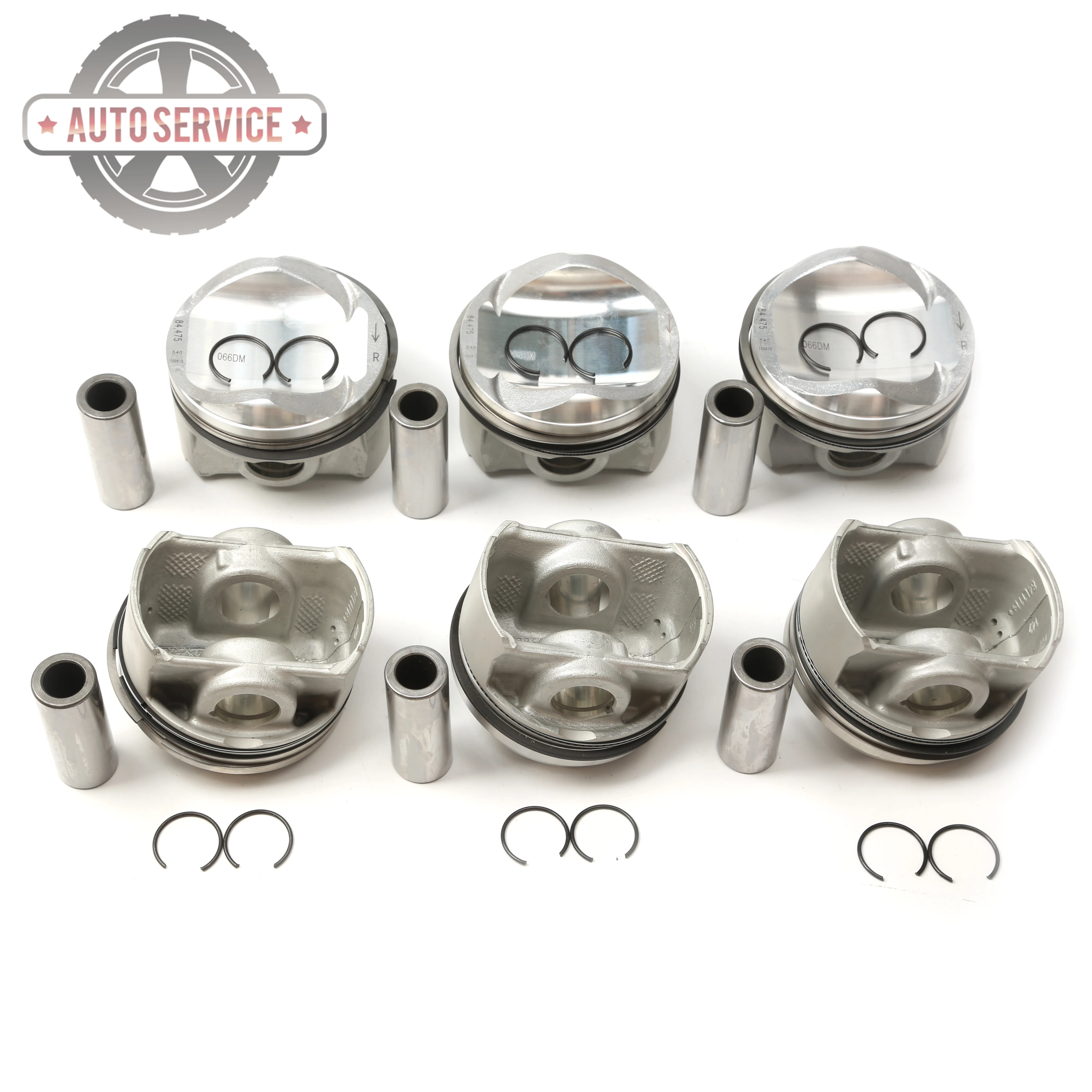 

Engine Pistons & Rings Set 3.0T For Porsche Cayenne 2011-2017 Platinum Edition E-Hybrid Paramela 2010-2016 95810303220 84 L 111