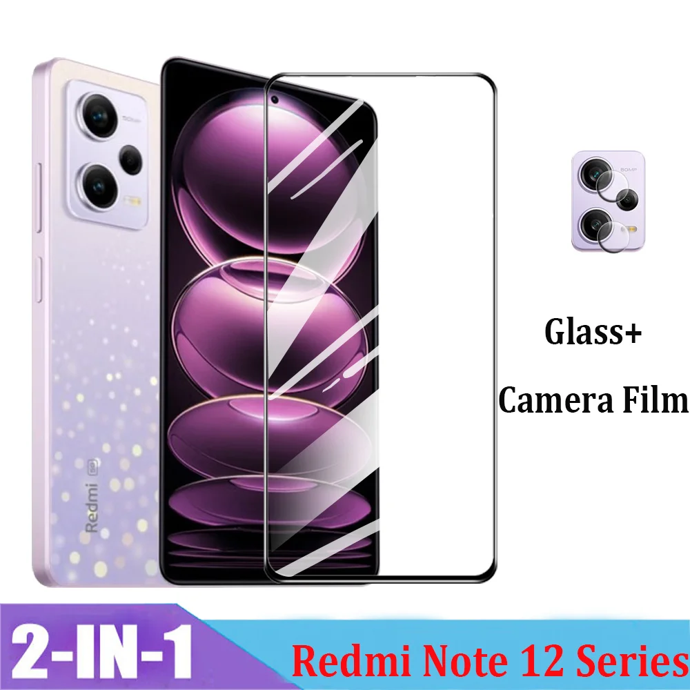 Protector de pantalla para Redmi Note 13 Pro, cristal templado para Xiaomi Redmi  Note 12 Pro Plus 5G note 12s 12C, película frontal de seguridad - AliExpress