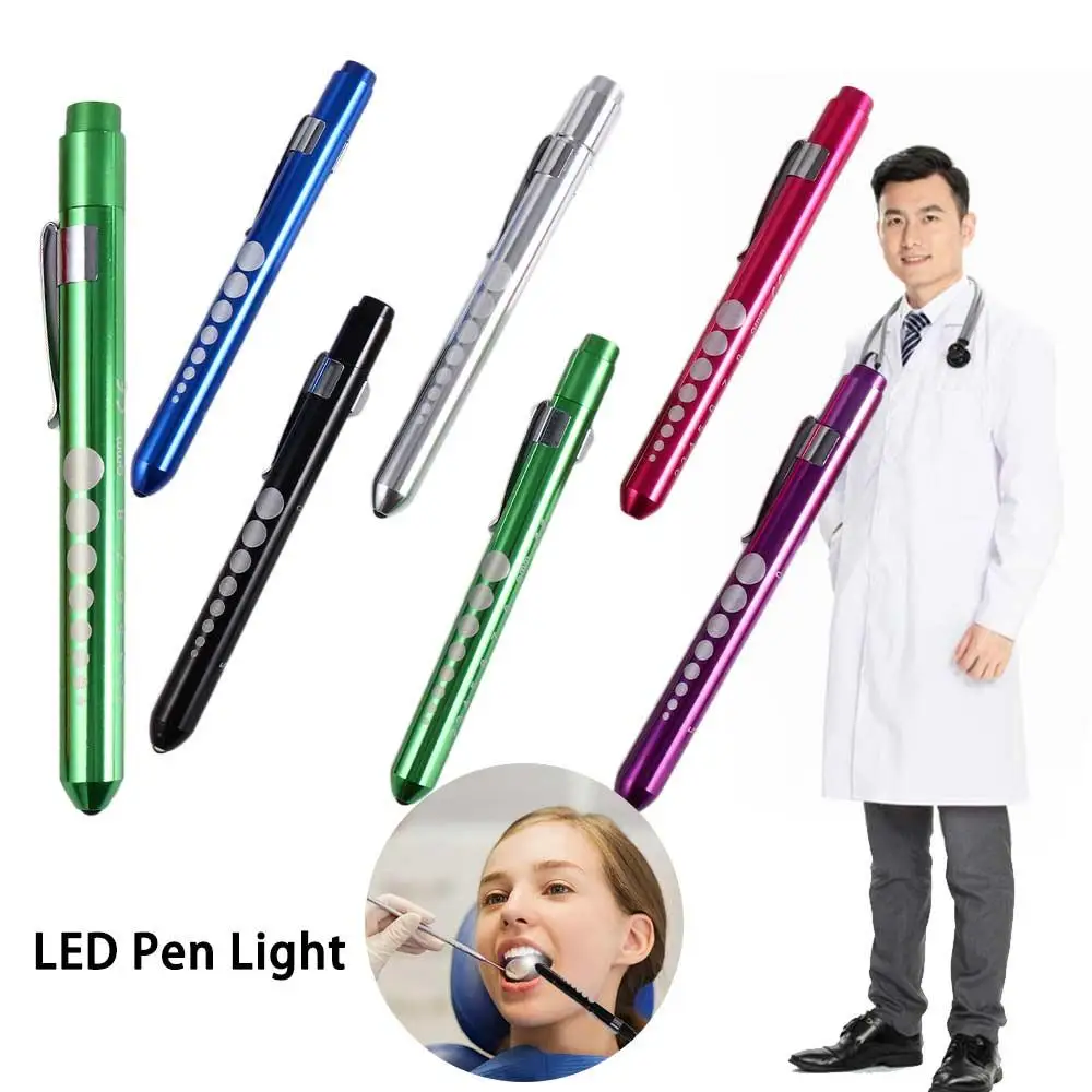 Hospital Pen Light LED Pen Light Work Inspection Flashlight Torch Doctor Nurse EMT Emergency Multi Function