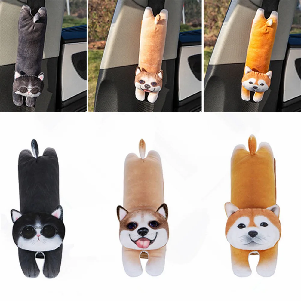 Car Styling Seat Belt Cover Cartoon Car Seatbelt Shoulder Protector Pad Cushion Safety Belt Pillow Strap Harness Accessories