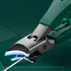 Wide Jaw Opening Anti-Splash Slanted Nail Clipper, Acssart Curved Nail Clipper 6