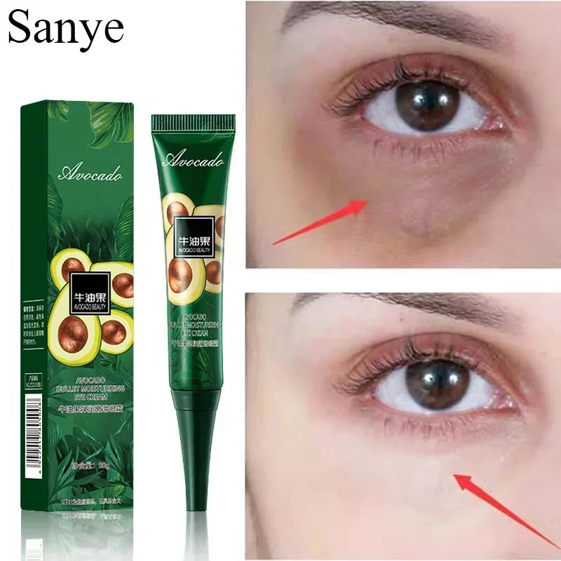 

Remove Wrinkle Eye Cream Eliminate Dark Circles Eye Bags Avocado Eye Essence Fade Fine Line Anti-aging Eye Cream Women Skin Care