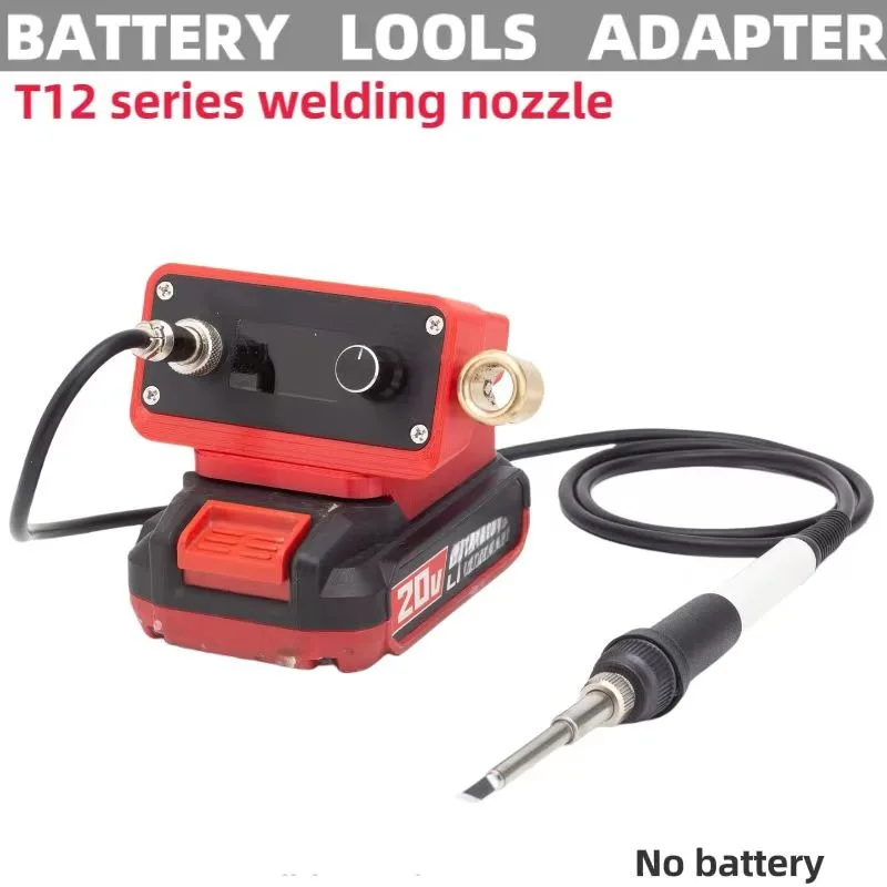 

T12 Soldering Iron For Bauer 20V portable soldering station/iron, T12 console, OLED screen