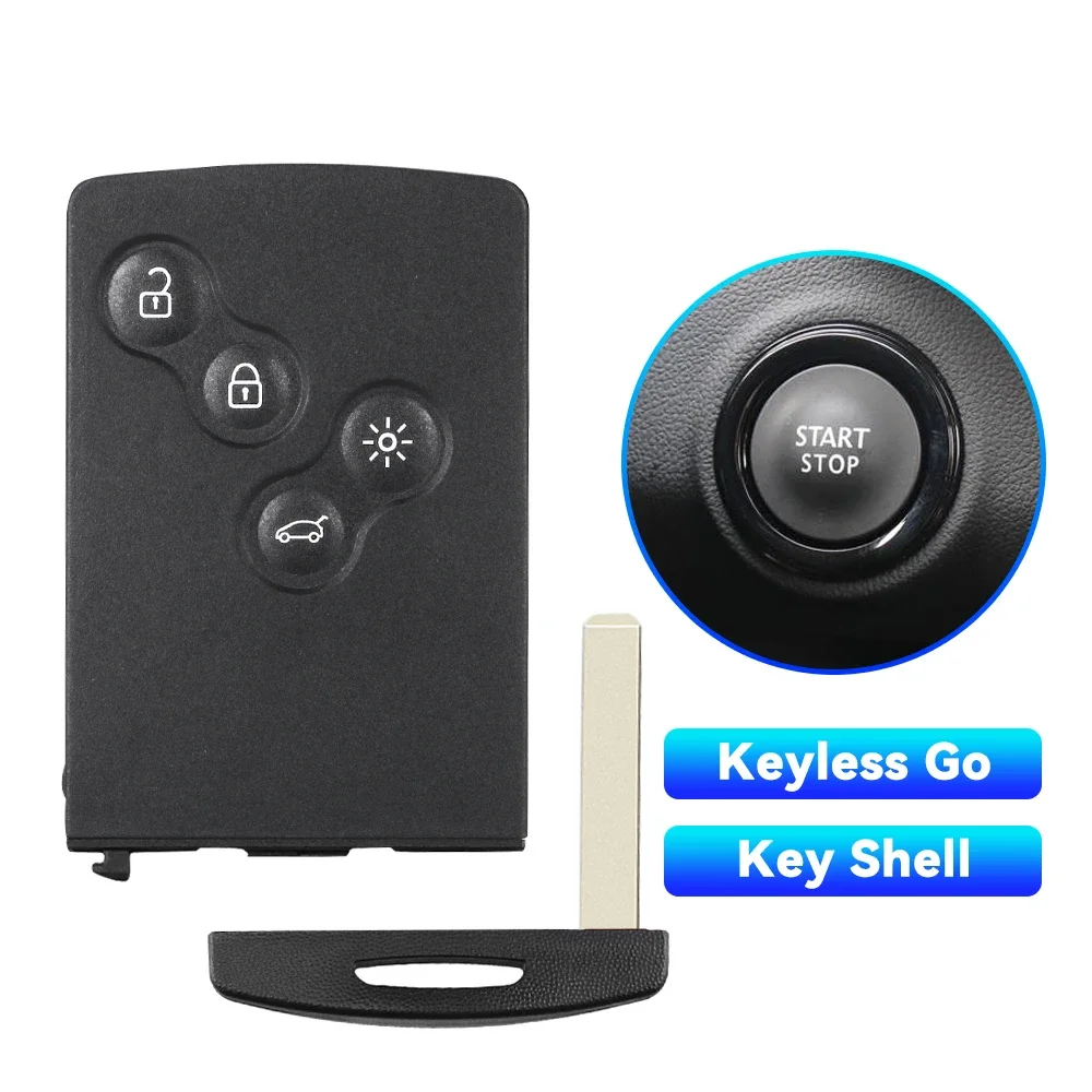 Enhanced Car Key Case for Renault - Durable and Stylish Replacement Cover