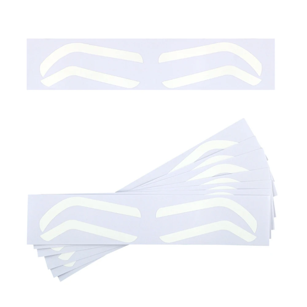 Description Picture 6 of itemDisposable Eyebrow Design Stencil Eyebrow Tint Airbrush Auxiliary Sticker for Brows Shaping with Single EyebrowsType Option eye