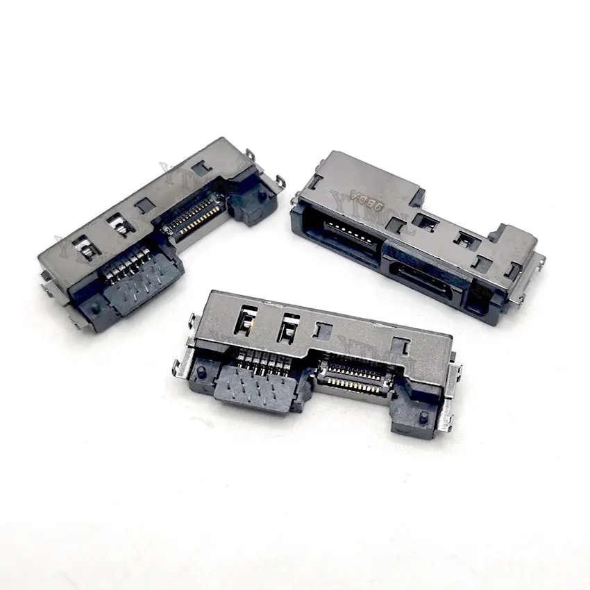 1-10 개 레노버 씽크패드 T480 T480S T580 USB c형 교체 DC 전원 잭, 충전 포트 소켓 플러그 커넥터