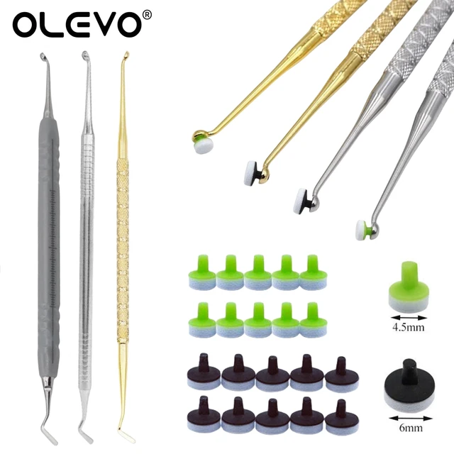 Dental Resin Filling Kit Molding Tools Materials Quick Foam Pad Composite Light Cure Holder Handle Spatula Dentistry Instrument