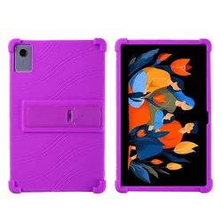 Kids Safe Adjustable Silicone Stand Case for ZAG70922US (Purple)