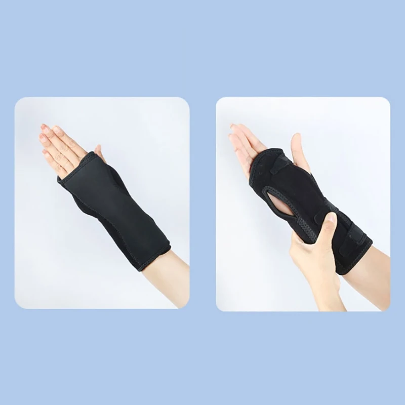 

Наручный ремешок для занятий спортом на открытом воздухе, крепление из алюминиевой пластины под давлением, крепление на запястье, шина для защиты рук