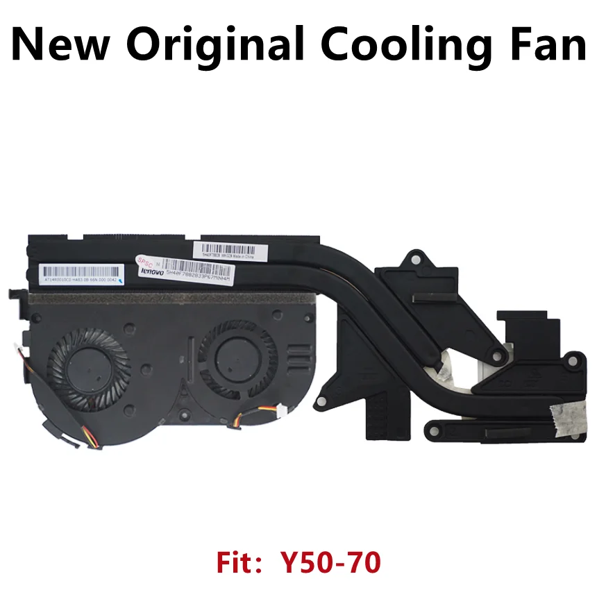 

New Original For Laptop Lenovo Y50-70 Y50-70AS Y50-70AM CPU Cooling Fan Heatsink Radiator