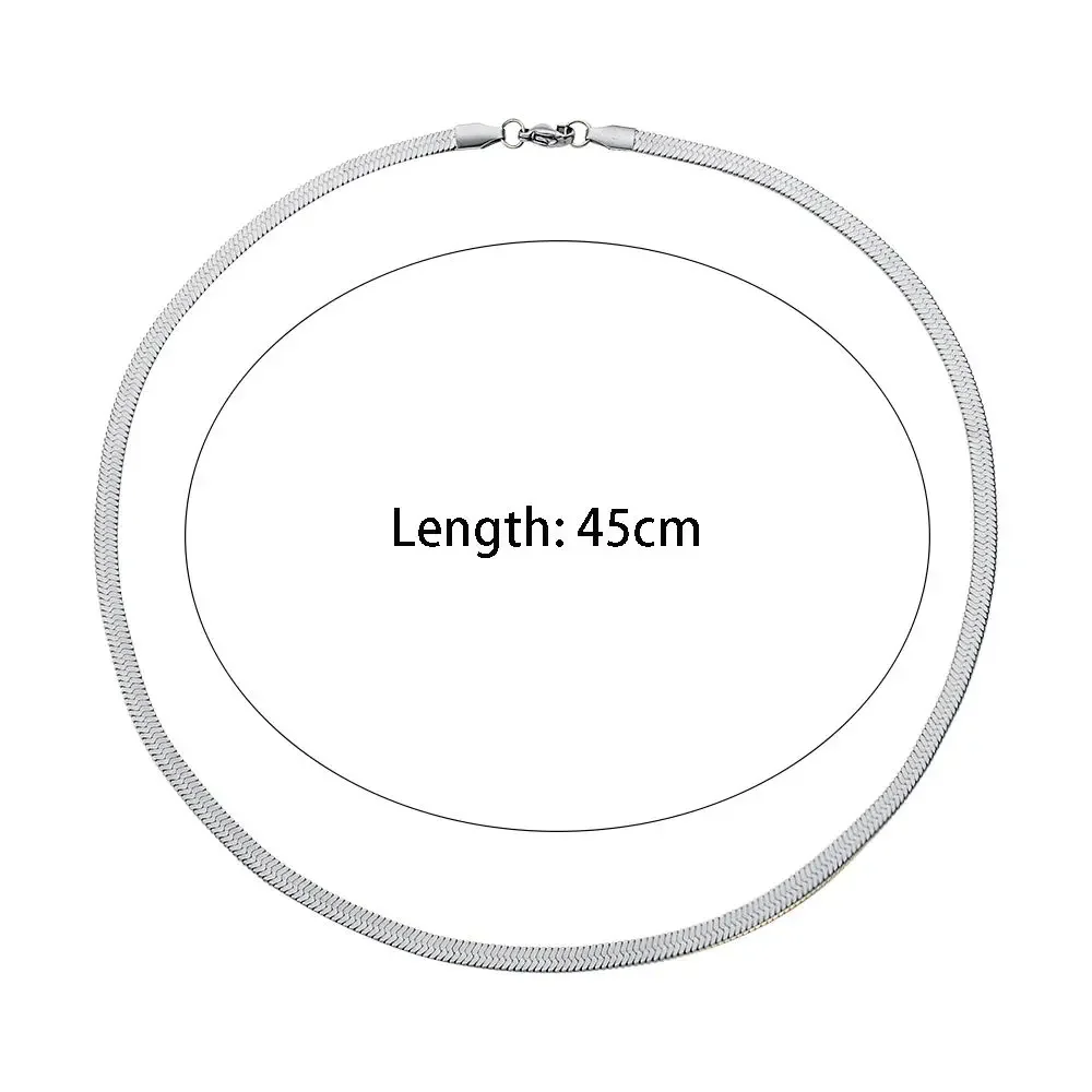 45cm Silver Necklace