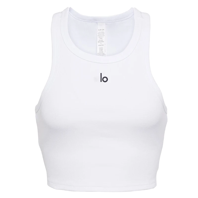 المرأة تانك اليوغا محبوك سترة بلا أكمام سلس اليوغا...