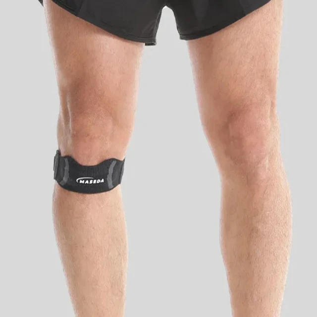 New Knee Outdoor Cycling Breathable Shock Absorber Basketball Protector Pressure Sports Patella Belt 2