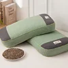 Sobakawa Traditional Buckwheat Standard Size Pillow Organic Cotton with Natural Technology for Cool Sleep Bed Sleep Pillow 3