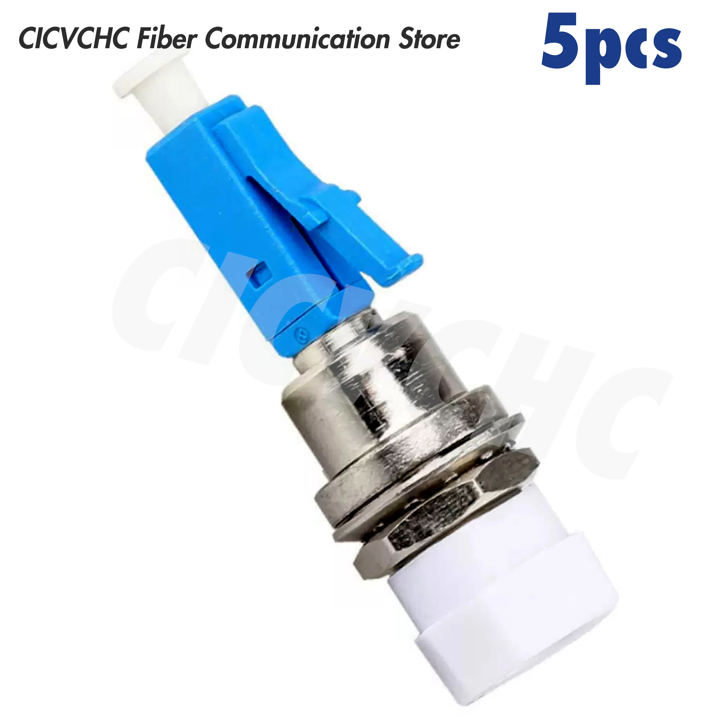 

5pcs LC/UPC(Male)-FC/UPC(Female) Single-mode Fiber Optic Adaptor-Hybrid Mating Adapter