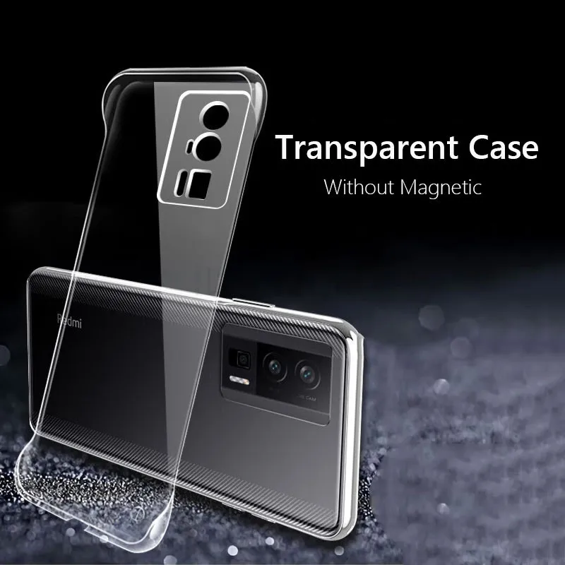 GOKEN Cover per Xiaomi Poco F5 PRO, TPU Silicone Custodia con 360