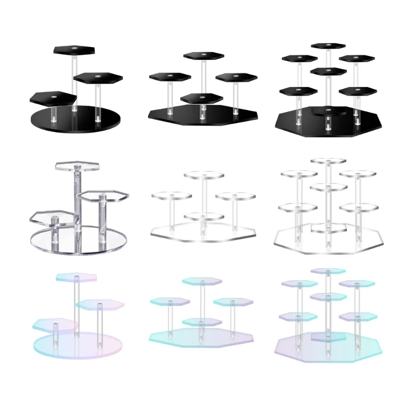 

E0BF Versatile Acrylic Shelves for Displaying Action Figures and Jewelry