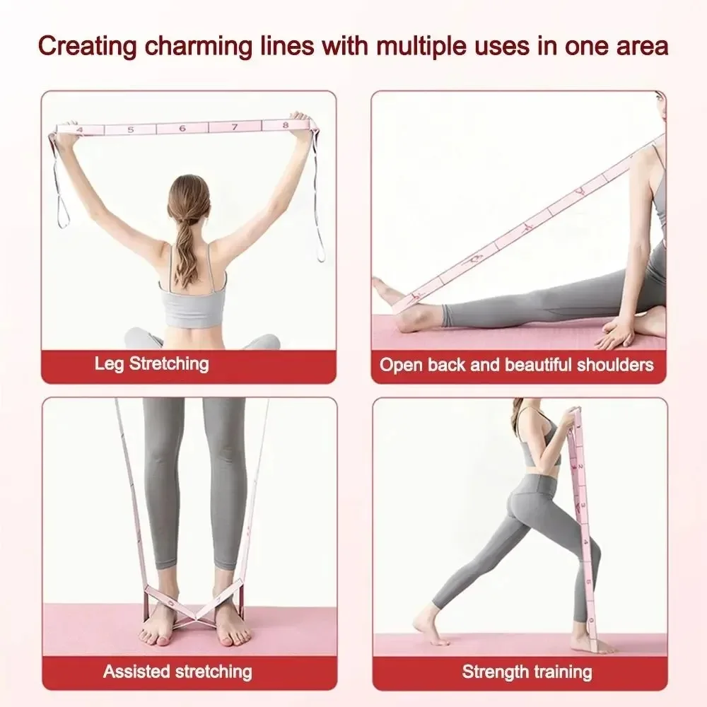 Enhanced Elastic Fabric Resistance Bands for Exercise – Non-Slip Stretch Loops for Yoga, Pilates, and Physical Therapy