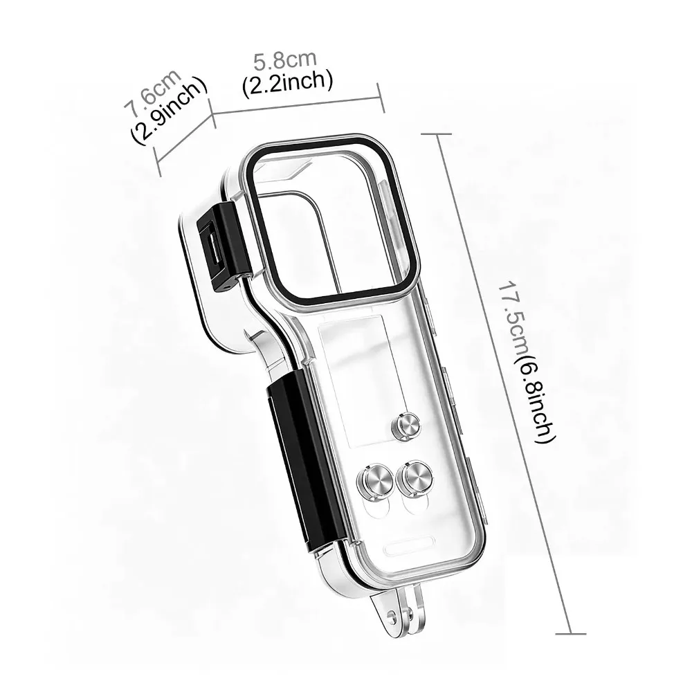 Underwater Diving Waterproof Case For DJI Osmo Pocket 4 Gimbal Camera Protective Shell Pocket4 Camera Accessories