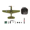 TOP RC HOBBY 402mm Mini P39 2.4G 4CH 6-Axis Gyro One Key Aerobatics U-Turn EPP Scaled Warbird RC Airplane RTF Compatible OpenTX 6