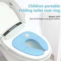 Baby Foldable Potty Seat Cover Portable Toilet Ring Sitting Pad Accessory 1