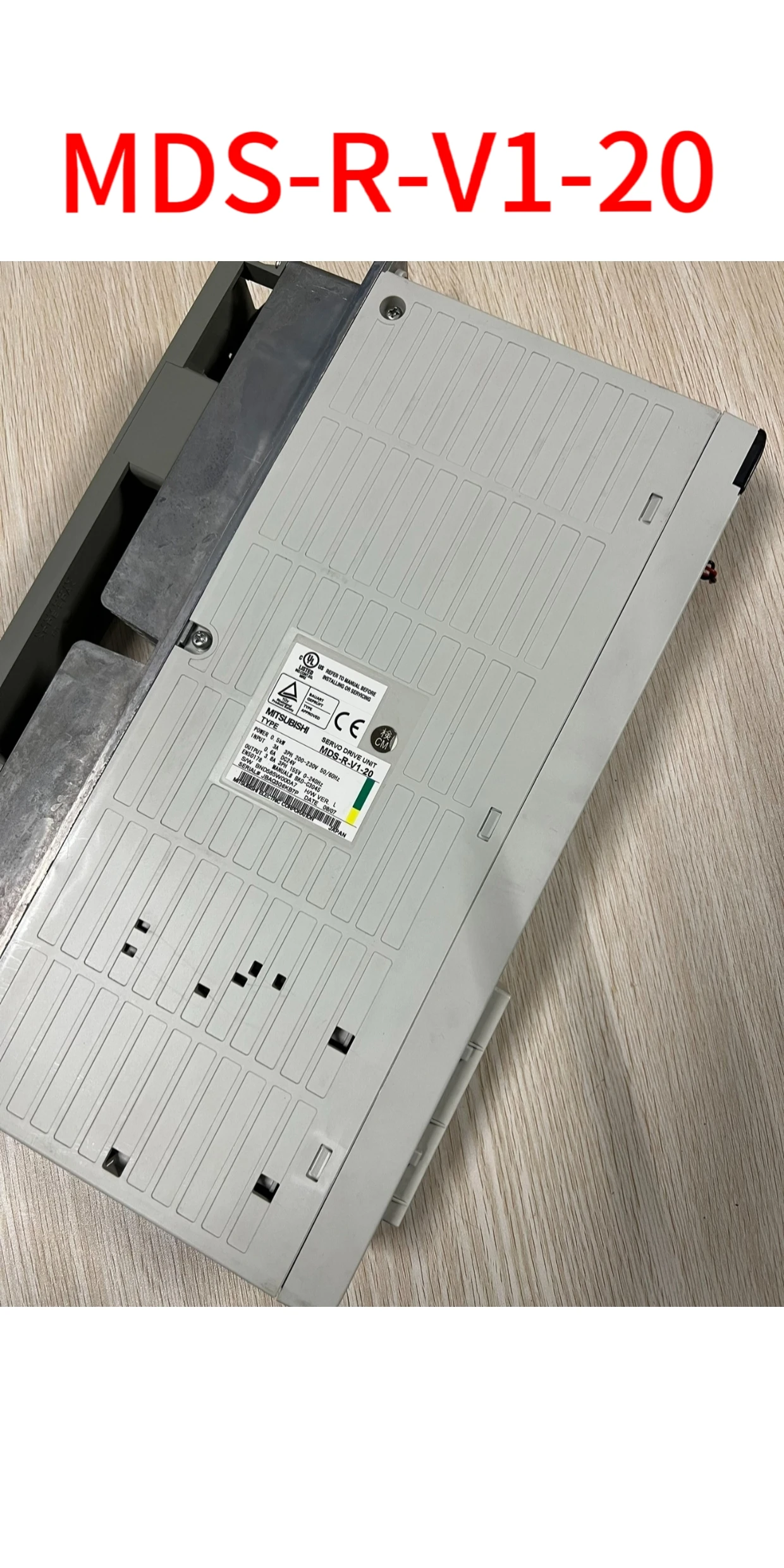 

Second-hand MDS-R-V1-20 test ok