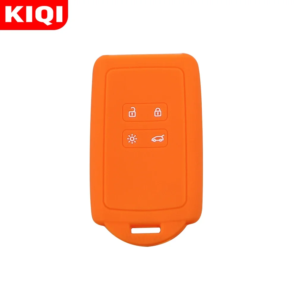 Silicone Car Key Cover Case For Renault Samsung-Remote Key Holder Protector key case cover key case remote control case cover