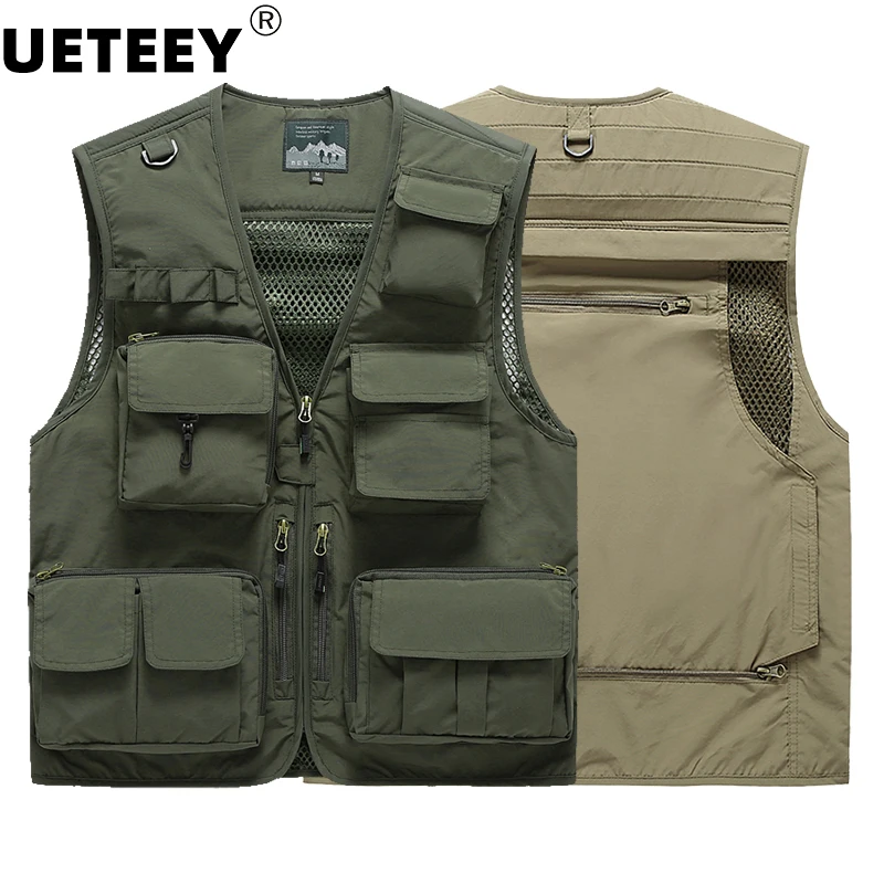 レア！MULCH POCKET MESH TOOL VEST Wholesale Customized Work Tool Vests Bulk From China - IRONLAND