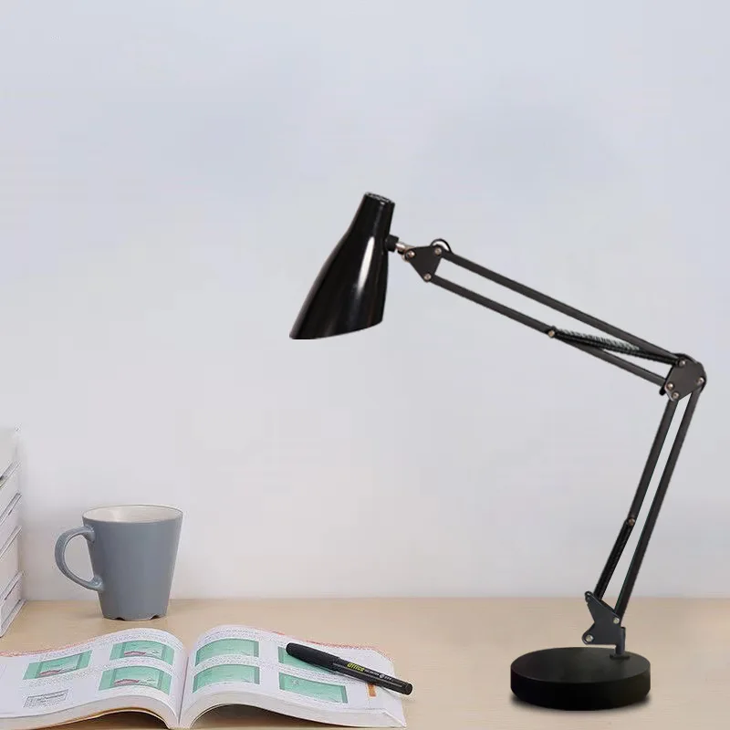 LED 눈 보호 학생 학습 테이블 램프, 네일 수리 긴 팔 촬영 클립, 작업 필 라이트 테이블 램프