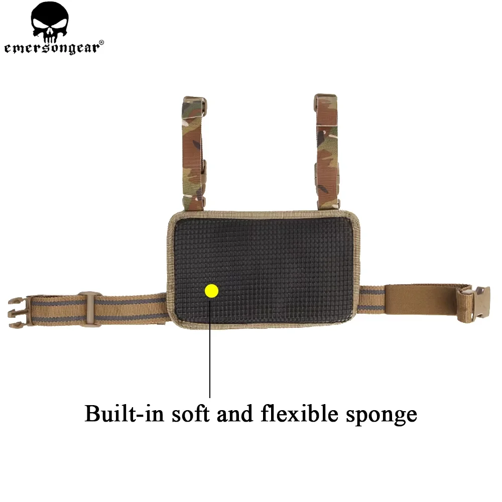 Molle Pouch EMERSONGEAR Modular Rife Leg Panel Pouch Tactical Molle Drop Leg Pouch Hunting Pistol Gun Holster Tools Molle EM6277