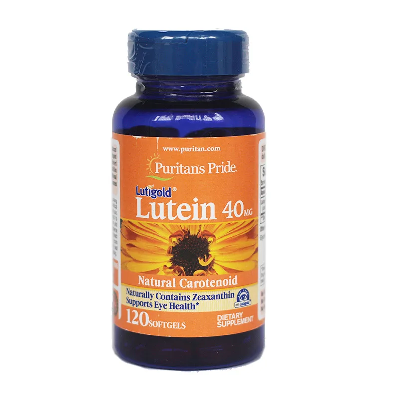 

Lutein 40 mg 120 softgels naturally contains zeaxanthin supports eye health Free Shipping