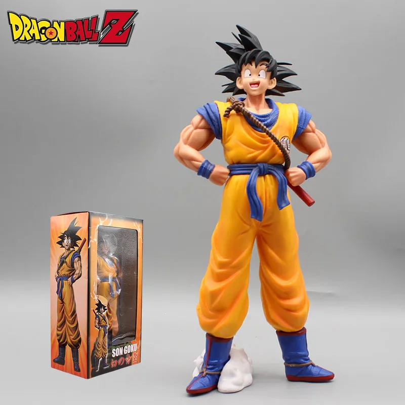 

Dragon Ball Z Son Goku Action Figure Anime Figuras DBZ Super Saiyan Figurine Toys GK Statue 30cm PVC Collection Model Kids Gift