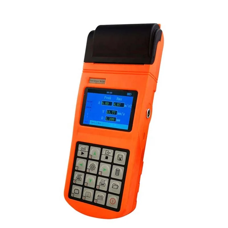 GA-3820 Portable Probe Vibration Meter Digital Velocity Vibration Analyzer 2