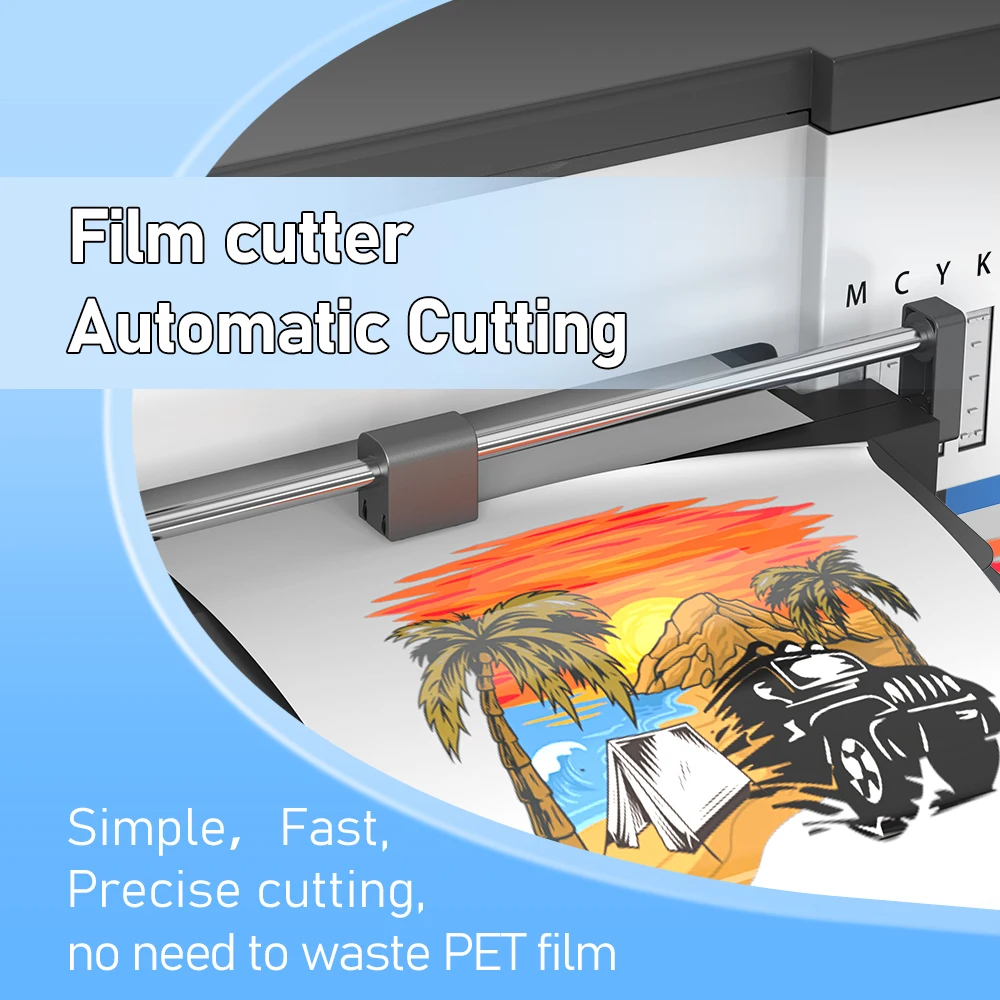 A4 DTF Printer For Epson XP600 Printhead Direct to Film Transfer Machine For Dark/Light T-Shirts Printing White Ink DTF Printer